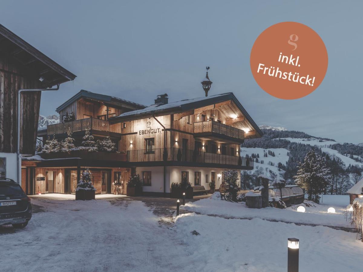 Biohof Ebengut Apart otel Maria Alm am Steinernen Meer Dış mekan fotoğraf