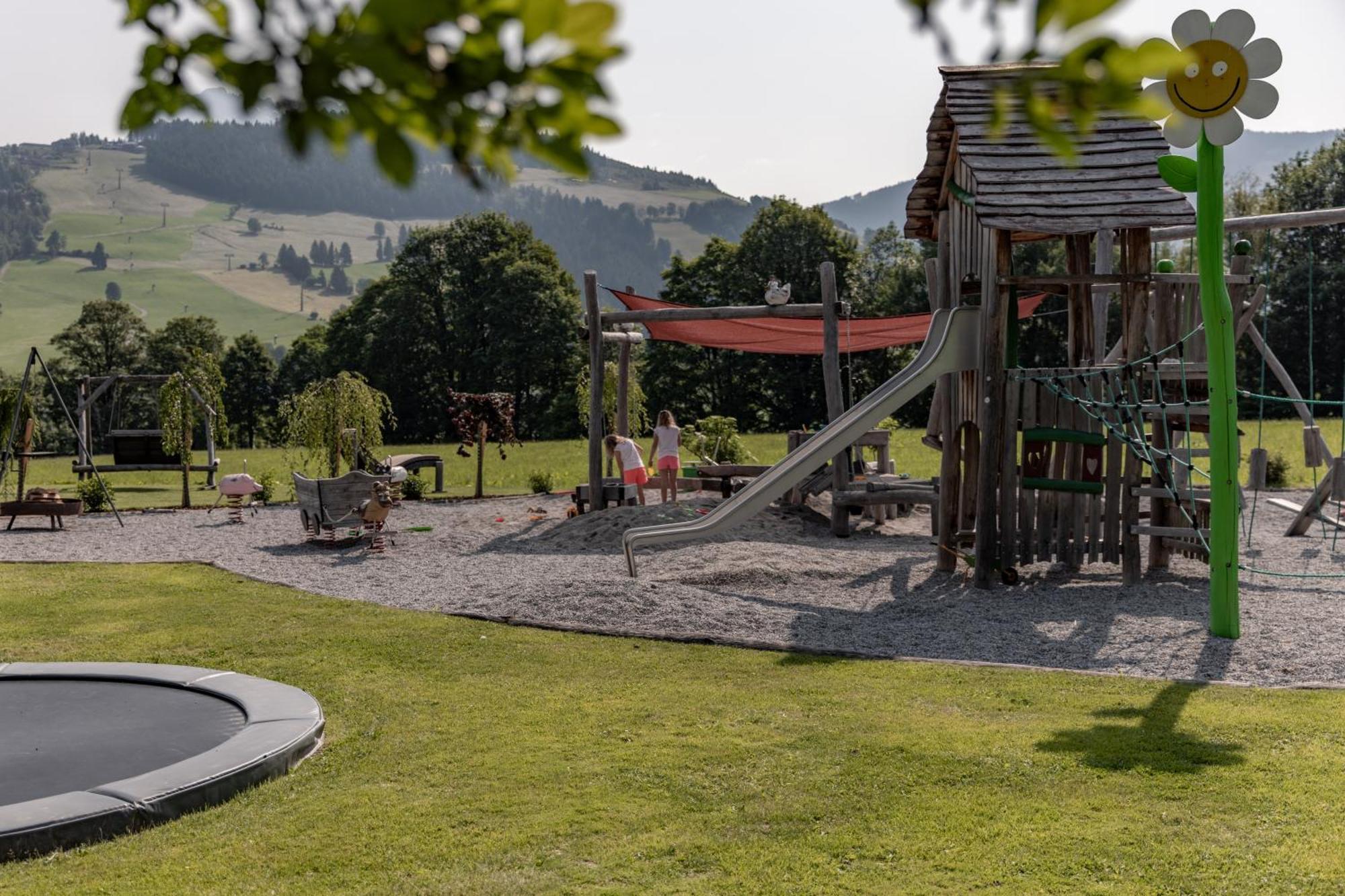 Biohof Ebengut Apart otel Maria Alm am Steinernen Meer Dış mekan fotoğraf