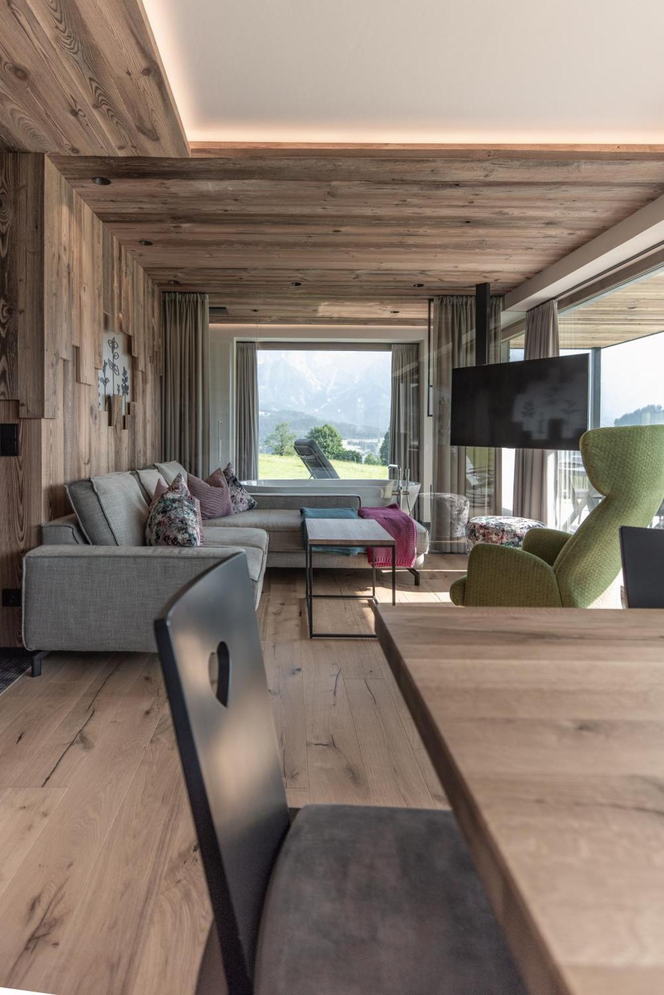 Biohof Ebengut Apart otel Maria Alm am Steinernen Meer Dış mekan fotoğraf