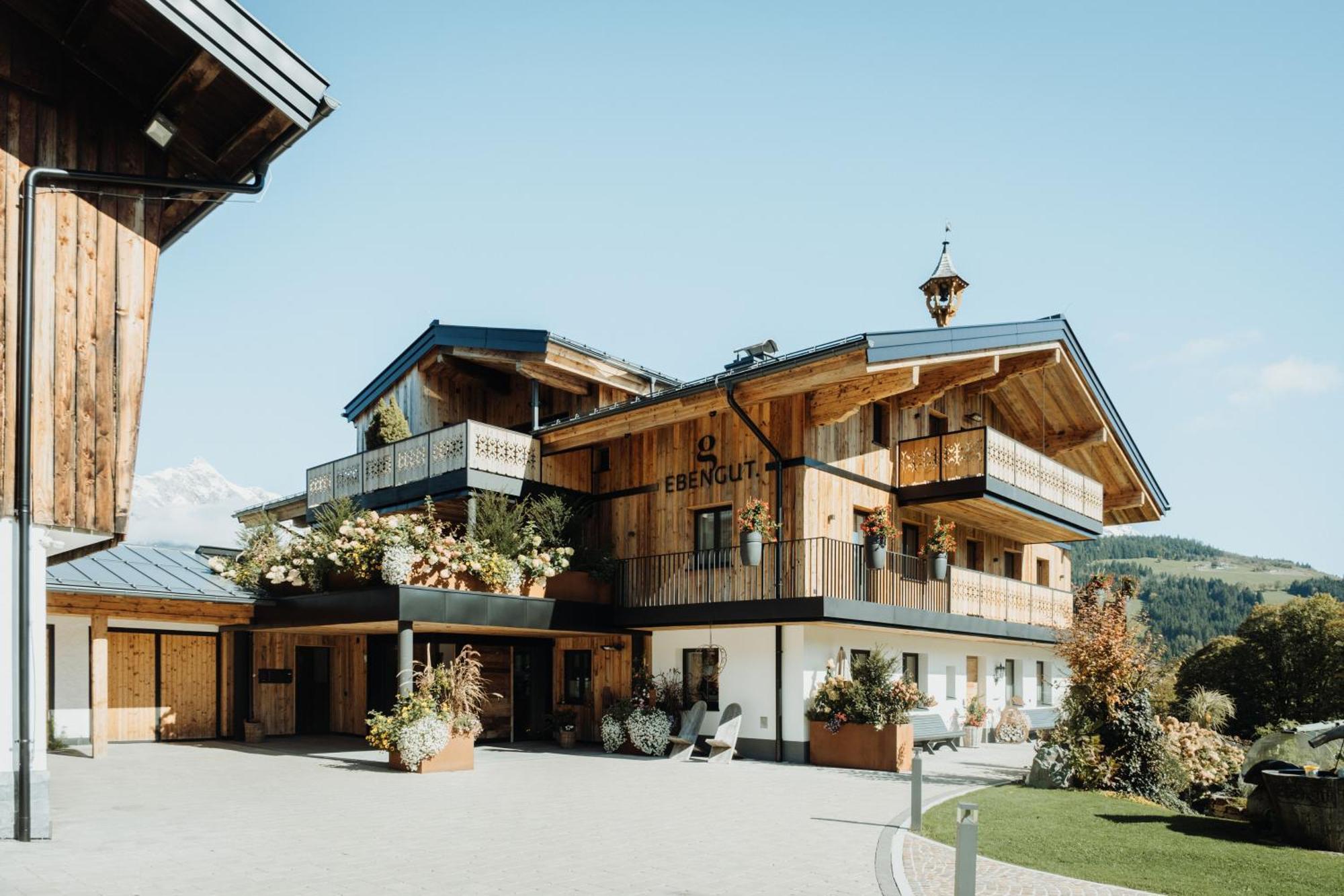 Biohof Ebengut Apart otel Maria Alm am Steinernen Meer Dış mekan fotoğraf