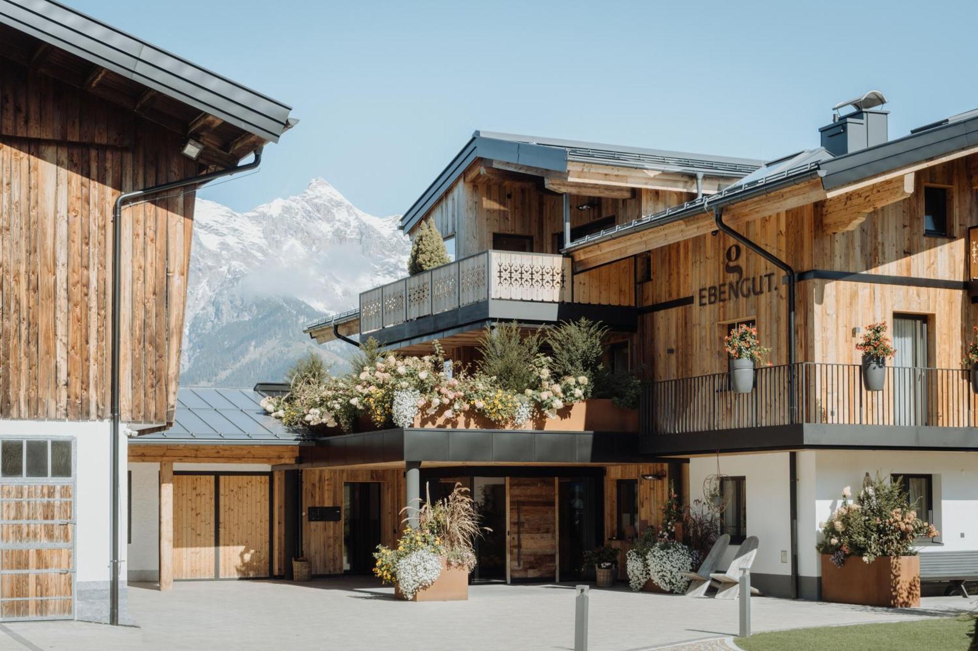 Biohof Ebengut Apart otel Maria Alm am Steinernen Meer Dış mekan fotoğraf